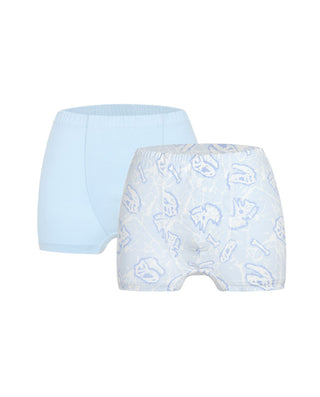 Aimer Kids 2 Packs Modal Mid-rise Boyshorts For Boys