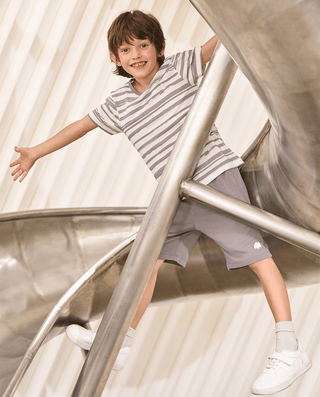 Aimer Kids Modal Top & Shorts Set For Boys