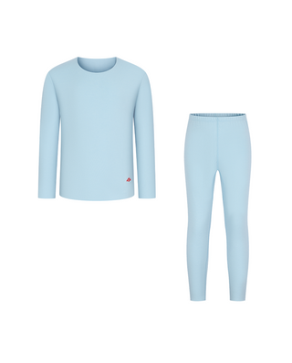AIMER KIDS Medium-Thick Single-Layer Basic Warm Suit for Boys