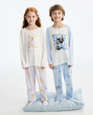 Aimer Kids Boys Long-sleeved Homewear Set