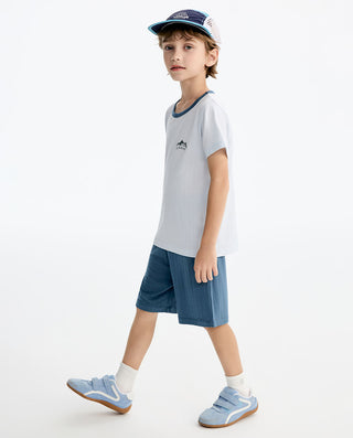Aimer Kids Boys Short-sleeve Homewear Set