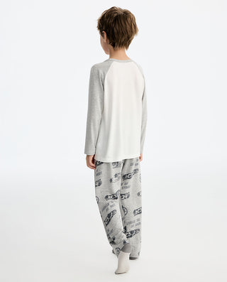 Aimer Kids Milk Pajamas For Boys