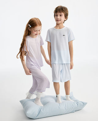 Aimer Kids Boys Short-sleeve Homewear Tops