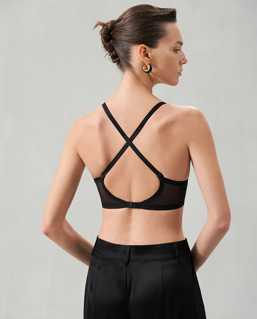 Aimer Wireless Push Up Backless Bra, Black / 36 (US) / B Aimer Wireless Push Up Backless Bra, Black / 36 (US) / B