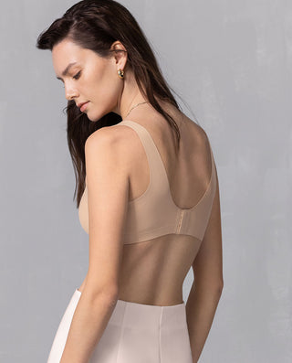 Aimer Vest-Style Bra With Invisible Holes