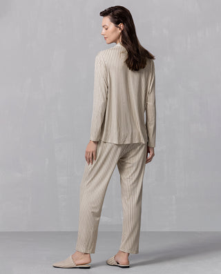 Aimer Long-sleeve Modal Pajama Set
