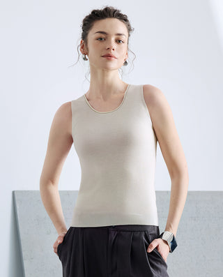 Aimer Reversible Wool Knit Vest