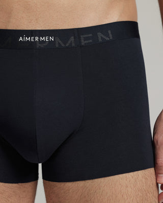 Aimer Men Milk Fiber Modal 2-Pack Trunks