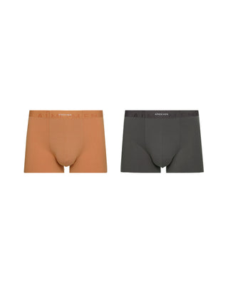 Aimer Men Milk Fiber Modal 2-Pack Trunks