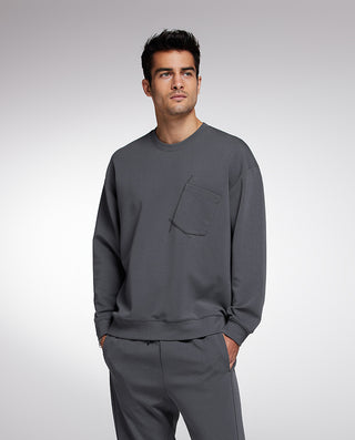 Aimer Men Casual Crewneck Sweatshirt