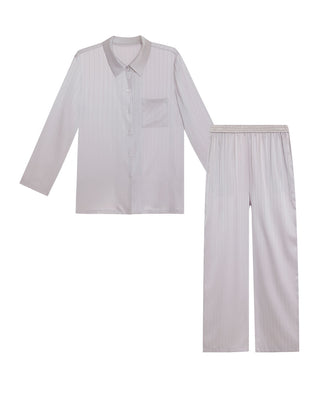 Aimer 25SS Luxury Mulberry Silk Lounge Set