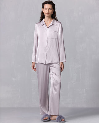 Aimer 25SS Luxury Mulberry Silk Lounge Set