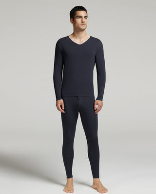 Aimer Men Milk Fiber Collection Thermal Underwear Set