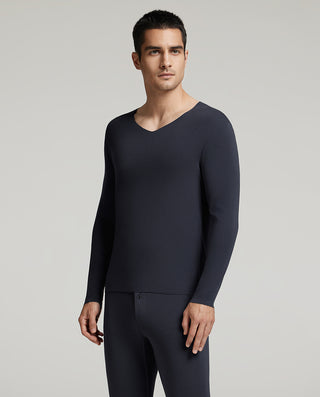 Aimer Men Milk Fiber Collection Thermal Underwear Set