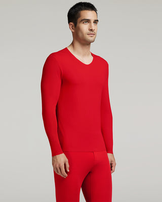 Aimer Men Milk Fiber Collection Thermal Underwear Set