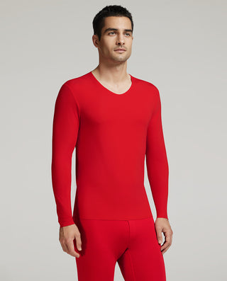 Aimer Men Milk Fiber Collection Thermal Underwear Set