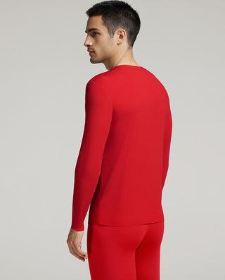 Aimer Men Milk Fiber Collection Thermal Underwear Set