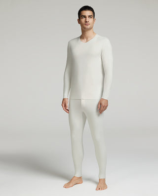 Aimer Men Milk Fiber Collection Thermal Underwear Set