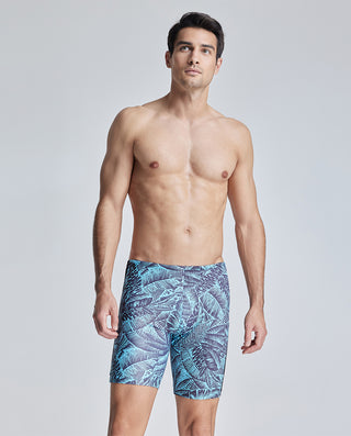 Aimer Men Print Long Swim Trunk