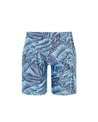 Aimer Men Print Long Swim Trunk