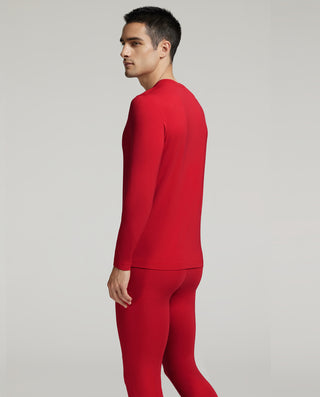 Aimer Men Milk Fiber Collection Long-sleeves Base Layer Set