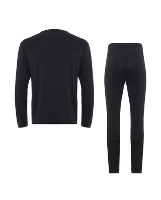 Aimer Men Milk Fiber Collection Long-sleeves Base Layer Set