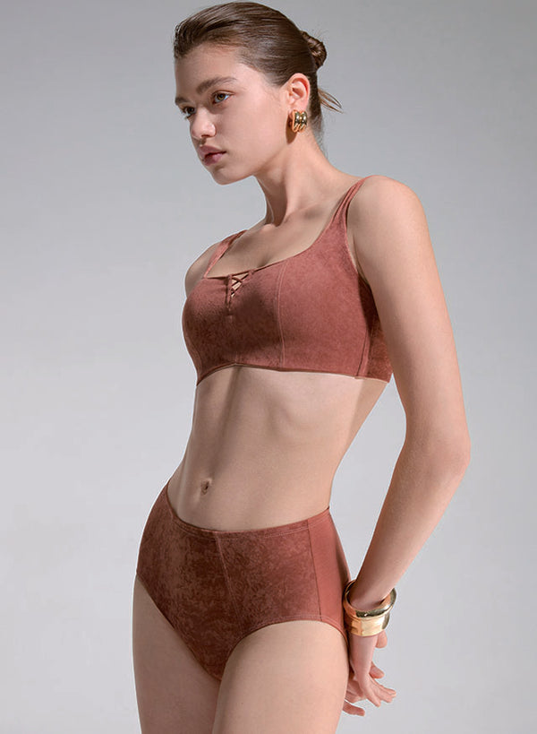 Siena Velvet Mid-Rise Boyshorts