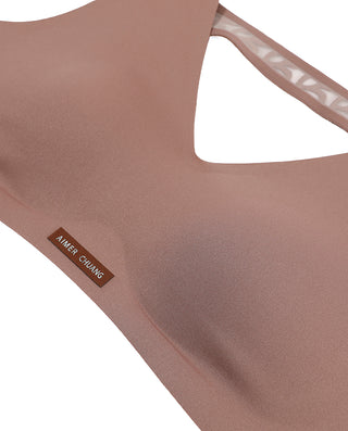 AIMER CHUANG V-neck Wireless Camisole Bra