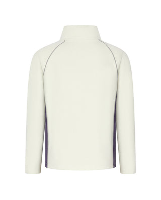 AIMER KIDS Unisex Thick Half-Zipper Shirt
