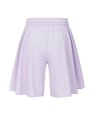 AIMER KIDS Girl Breathable Cool-FeeLing Five-Inch Skirt Pants