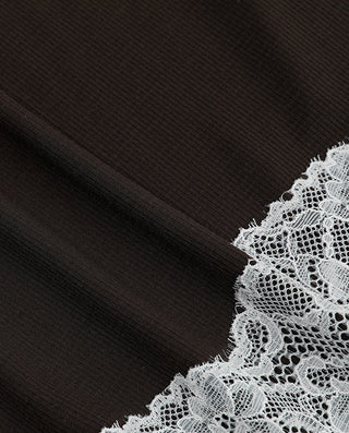AIMER Algae Lace Cami Bra