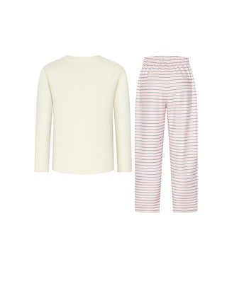 AIMER KIDS Family Look Stripe Loungewear Set
