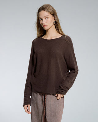AIMER Crew Neck Long Sleeve Top