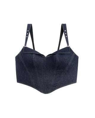 AIMER Denim-Inspired Wireless Bra
