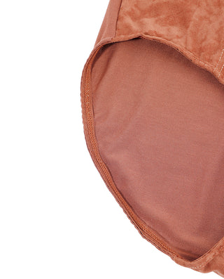 AIMER Siena Velvet Mid-Rise Boyshorts