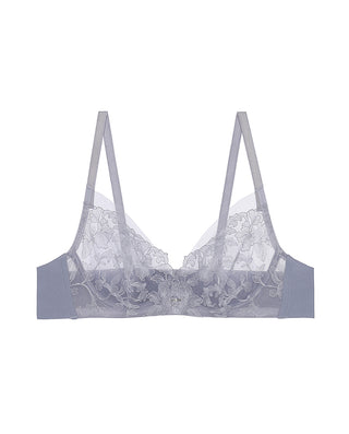 AIMER Lace Luxurious Sexy Thin Cup Bra