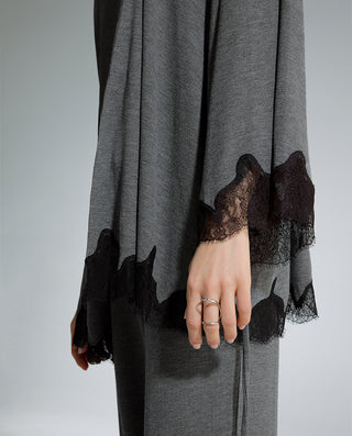 AIMER Bracelet Sleeve Short Robe