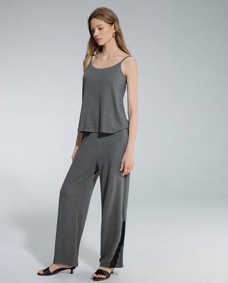 AIMER Bra Tank Pants Set