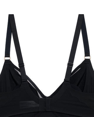 AIMER BODY Hidden Holed Pads Petal-Cup Bra