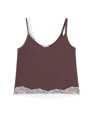 AIMER Algae Lace Cami Bra