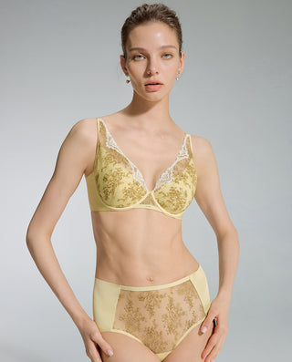 AIMER Full Cup Lightly Padded Vented Bra