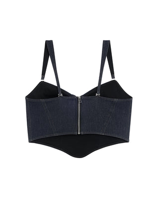 AIMER Denim-Inspired Wireless Bra