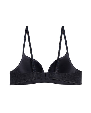 AIMER Denim Fashion Wireless Push Up Bra