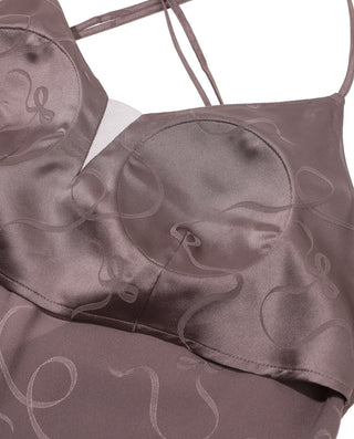 Aimer Sugar Built-In Bra Slip Dress