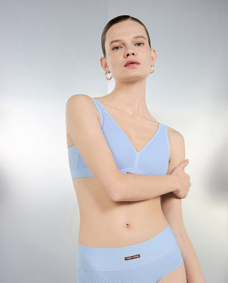 AIMER CHUANG Square-Neck Wireless Bra