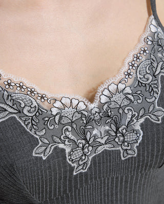 AIMER 3-Piece Cardigan Bra Tank Pants