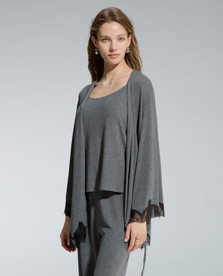 AIMER Bracelet Sleeve Short Robe