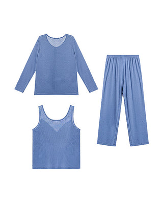 Aimer Lounge Set with Built-In Bra Tank