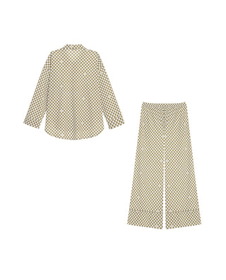 AIMER Cardigan Loungewear Set