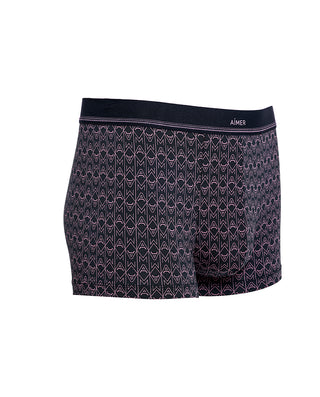 AIMER MEN Logo Print Boxer